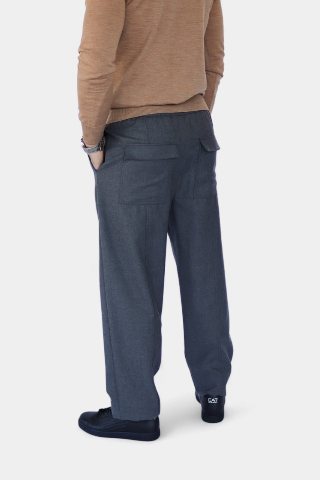 Сірі брюки Emporio Armani